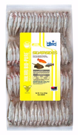 Hikari Frozen Flatback Large Silveresides 12oz